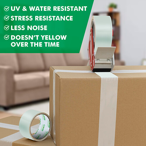 3 - Clover Packaging Ltd Clear Tape List of 4 Qualities