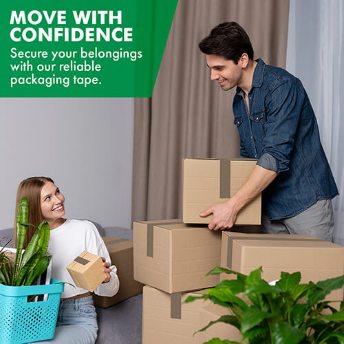 6 - Clover Packaging Ltd Brown Tape - Move with Confidence