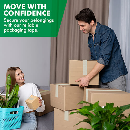 6 - Clover Packaging Ltd Clear Tape - Move with Confidence